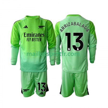 Maillot de Foot Arsenal Kepa Arrizabalaga 13 Gardien Enfant Exterieur 2025/26 ML